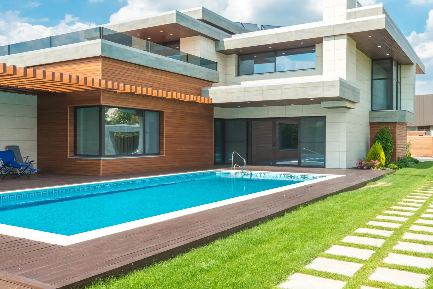 Swimming pool built in Osborne, NSW